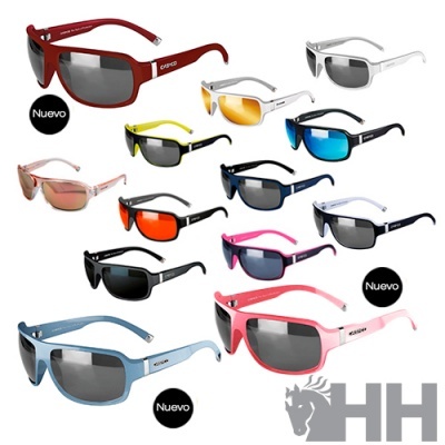 Vários óculos de sol desportivos CRESPO em várias cores e lentes diferentes
