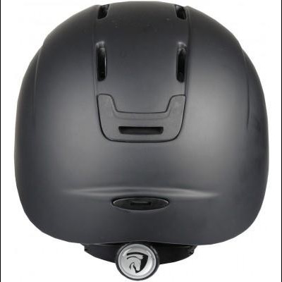 Capacete preto fosco com ventilação e ajustador