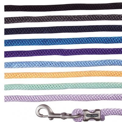 Cordas trançadas de várias cores com gancho metálico