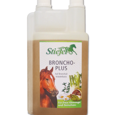 Recipiente plástico translúcido com rótulo de suplemento para cavalos