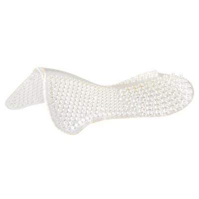 Meias transparentes antiderrapantes com bolinhas