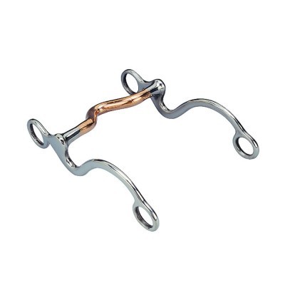 Freio de bocado metálico em cobre e cromo