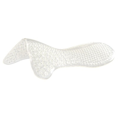 Palminhas transparentes em gel com textura de bolhas