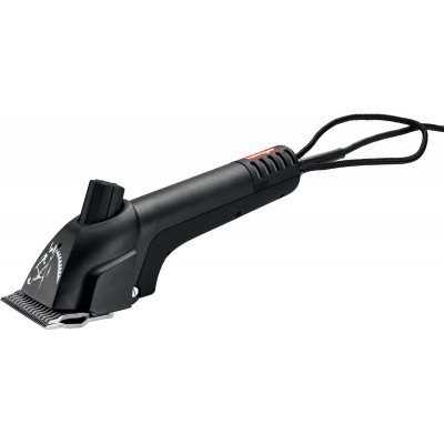 Aparelho de cortar cabelo profissional preto com fio