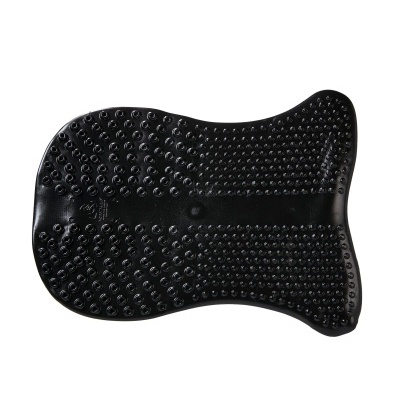 Prancha de natação preta com textura de nós na superfície