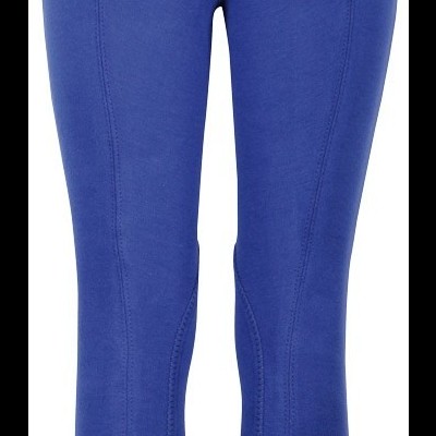 Calças de criança azuis com etiqueta YOUNG Stars