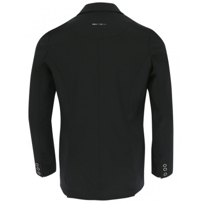 Casaco preto para homem visto de trás com texto POLO SPORT