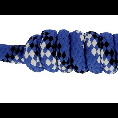 Corda azul com presilha metálica