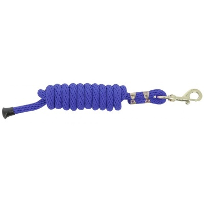 Corda azul com mosquetão metálico