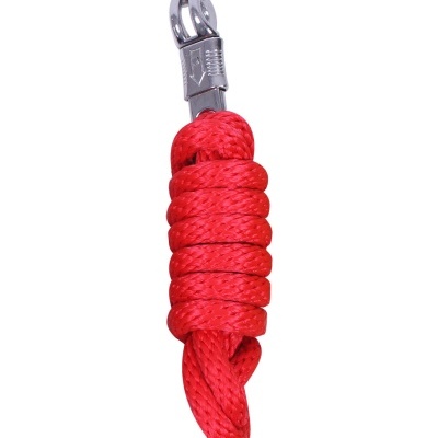 Corda vermelha com gancho metálico