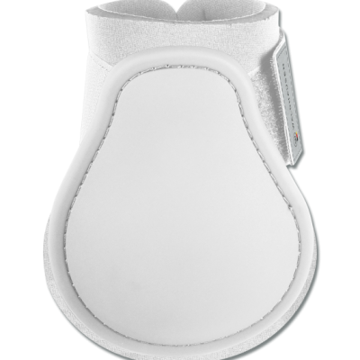Proteção branca para equitação com fecho em velcro