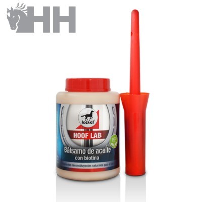 Frasco de bálsamo de aceite para casco com tampa e aplicador vermelhos