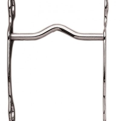 Estribo de aço inoxidável polido para equitação com relevo