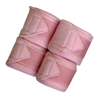 Quatro bandas elásticas cor-de-rosa com velcro