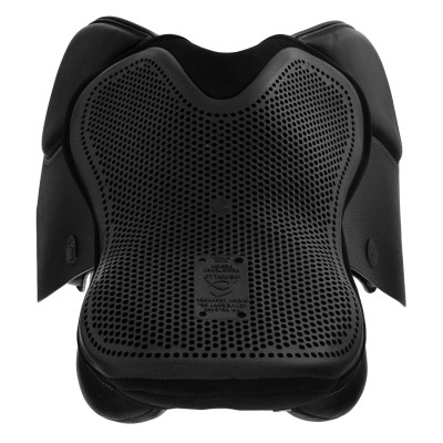 Assento e encosto ergonómico preto para cadeira