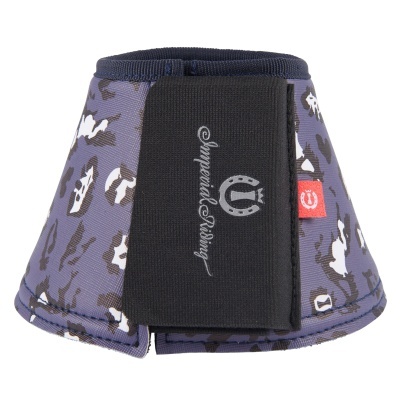 Sino de proteção cinza com padrão camuflado e fecho de velcro Imperial Riding