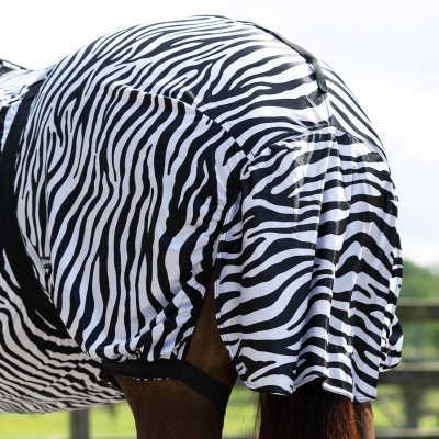 Capa zebra para cavalo
