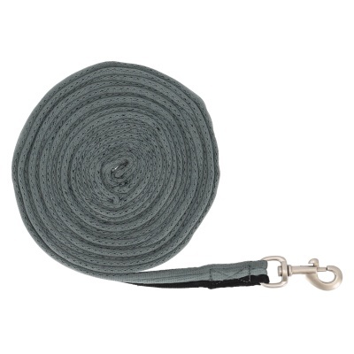 Trela para animais cinzenta com mosquetão