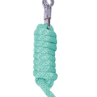 Corda verde-água com gancho metálico