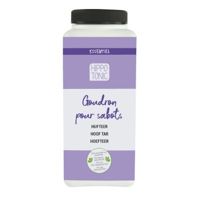 Produto Hippo Tonic Essentiel Goudron pour sabots com embalagem lilás e branca