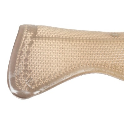 Palmilha transparente com textura de relevos e extremidades reforçadas