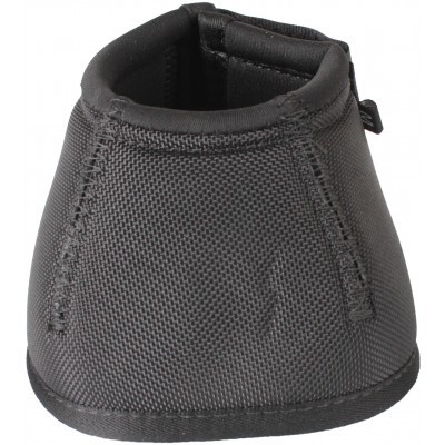 Sino para cavalo preto em tecido com costuras reforçadas