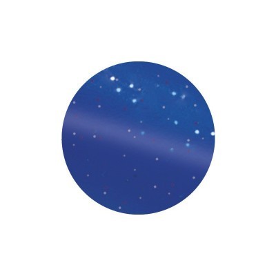 círculo azul com pontos brancos semelhantes a estrelas