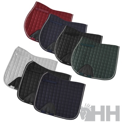 Conjunto de mantilhas para cavalo acolchoadas em várias cores