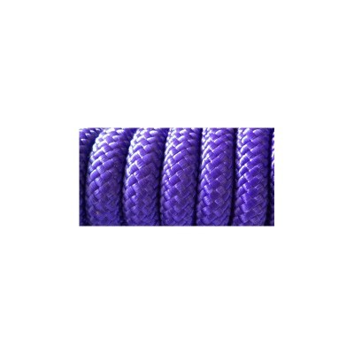 Corda roxa trançada de material sintético