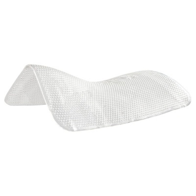 Protector de sela branco com textura perfurada