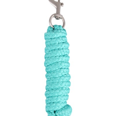 Cabo trançado azul com gancho metálico