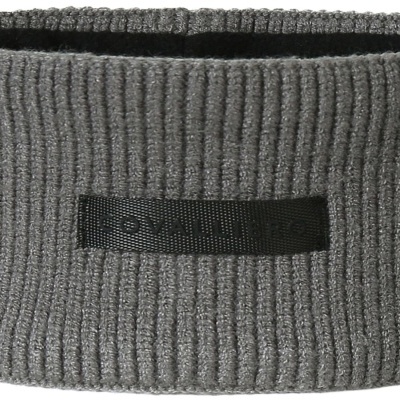 Faixa elástica cinzenta com etiqueta preta COVALLIERO