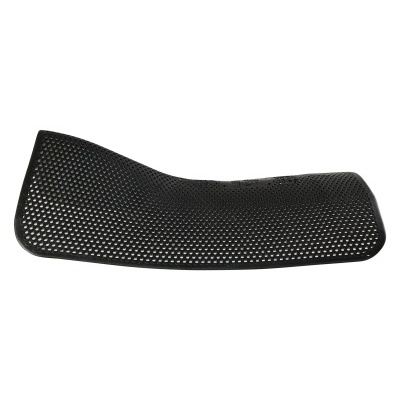Assento de cadeira preto perfurado