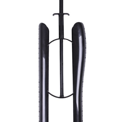 imposição de forma para sapatos em plástico preto com haste de ajuste