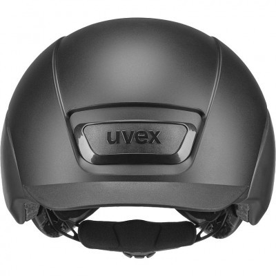 Capacete de segurança preto fosco da marca uvex