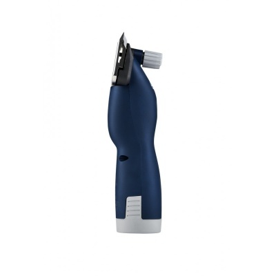 Aparelho para tosquia azul e cinzento com lâmina