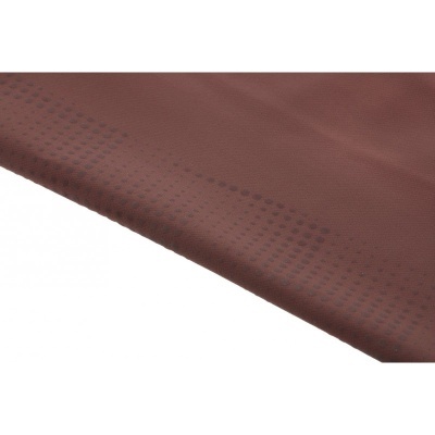 Pano de tecido castanho com padrão de pequenos pontos escuros