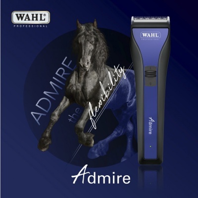 Aparelho de barbear WAHL XKfamire com cavalo e texto Admire