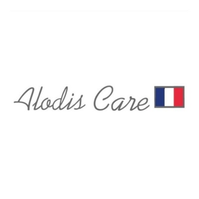 Logótipo 'Alodis Care' com bandeira da França
