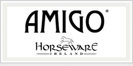 Logotipo AMIGO HORSEWARE IRELAND em fundo branco