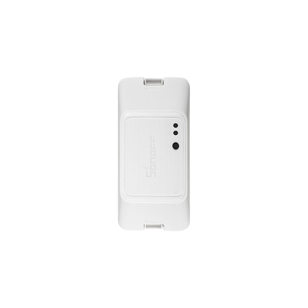 Módulo interruptor WiFi Sonoff BASICR3 Interruptor inteligente Sonoff branco com botões e LEDs
