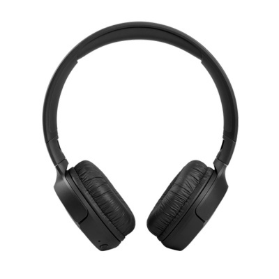 Auriculares circum-aurais pretos com almofadas acolchoadas