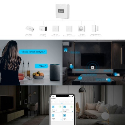 Dispositivos e aplicação do sistema Smart Switch Sonoff em contexto doméstico