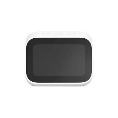 Dispositivo eletrónico com ecrã preto e moldura branca