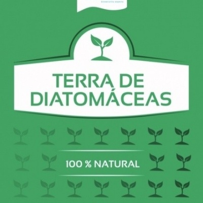 Embalagem verde de Terra de Diatomáceas 1 kg Bioplagen 100% natural