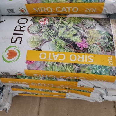 Sacos de areia para gato SIRO GATO 20L com imagem de suculentas