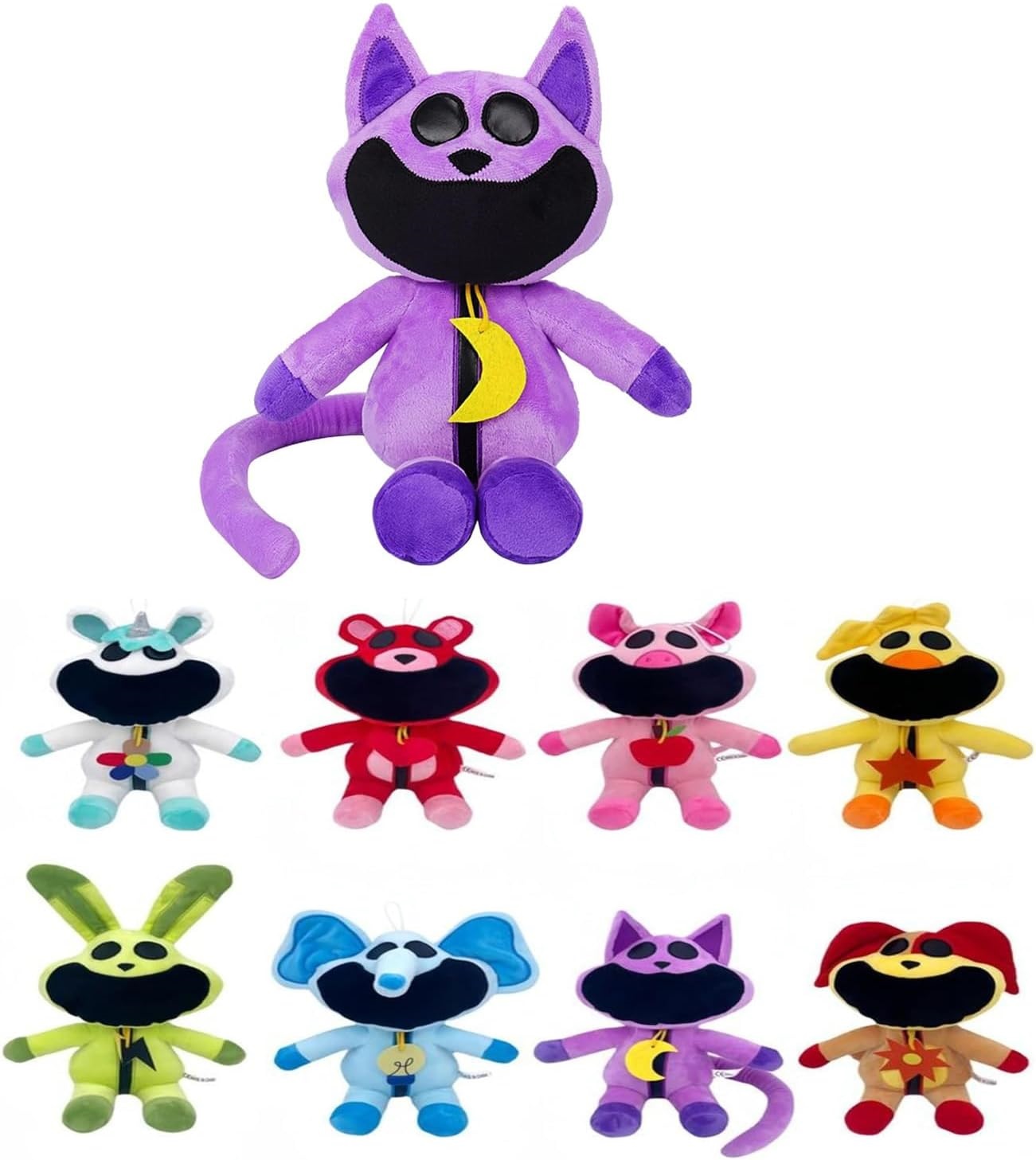 Peluche Catnap, DogDay, CraftCorn e mais...Envio imediato receba em 2 dias Brinquedo de pelúcia Smiling Critters, vários, Peluche Smiling Critters, 1un, receba em 2 dias Conjunto de peluches coloridos de vários estilos e cores