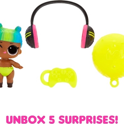 Conjunto de brinquedo LOL com boneca e acessórios