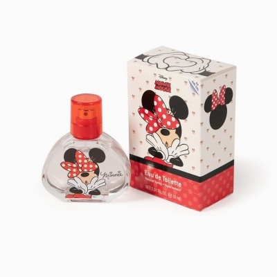 Frasco e caixa de Eau de Toilette Disney Minnie Mouse
