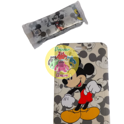 capa telemóvel silicone Mickey Mouse cinzento preto vermelho amarelo branco